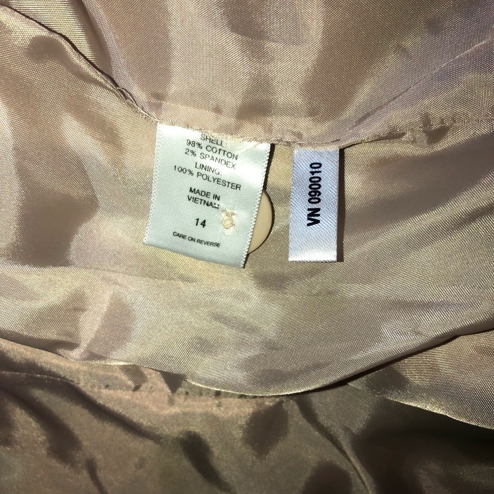 NWT NY&Co. Khaki Blazer Size 14 - Picture 13 of 14